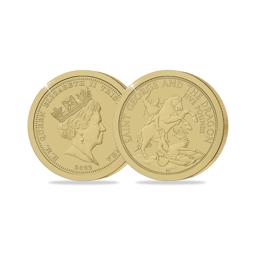 2022 St George & the Dragon Gold £5 Coin