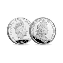 2022 United Kingdom King George I One Ounce Silver Proof Coin