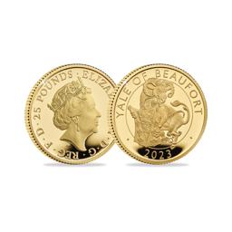2023 United Kingdom Yale of Beaufort Quarter Ounce Gold Proof Coin