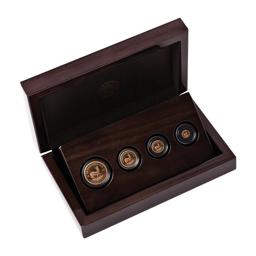 2023 South African Gold Krugerrand 4-Coin Collection
