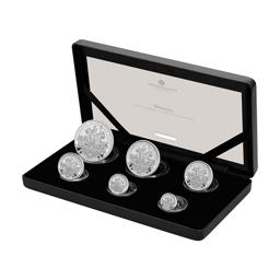 2023 United Kingdom Silver Proof Britannia 6-Coin Collection