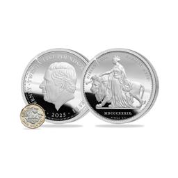 2025 Una & the Lion Five Ounce Silver Proof Coin
