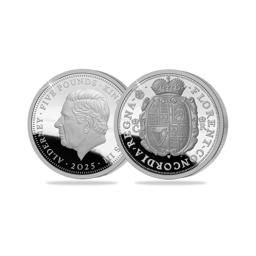 2025 Charles I Juxon Medal Solid Silver Proof £5 Coin