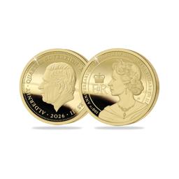 2026 Queen Elizabeth II Centenary Gold Proof Quarter Sovereign (SOTD)