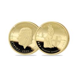 60th Anniversary of England's 1966 Victory Gold Proof Quarter Sovereign