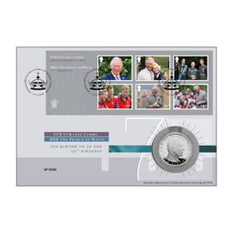 2018 King Charles III's 70th Birthday Silver Proof Coin Cover