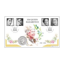 Queen Elizabeth II Memorial 1oz Silver Britannia Coin Cover