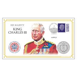 2023 King Charles III Coronation 1oz Silver Coin Cover