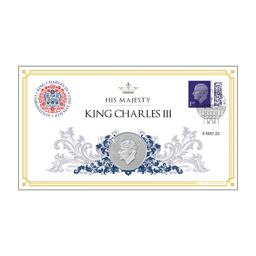 2023 King Charles III Coronation 1oz Silver Britannia Coin Cover