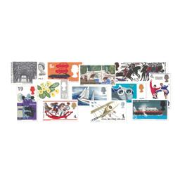 1966-68 Complete Great Britain Unused Commemorative Stamp Collection