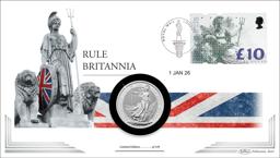 2026 1oz Silver Britannia Coin Cover