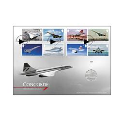 2026 Official Royal Mail 50th Anniversary of Concorde BU 50p Coin Cover