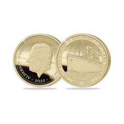 The NEW Discovery of RMS Titanic 40th Anniversary Solid Gold Proof Coin