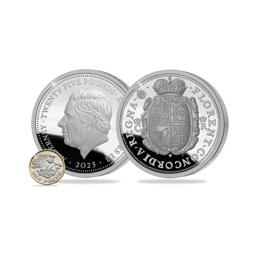 The NEW Charles I Juxon Medal Fine Silver Proof 5oz Coin