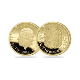 The NEW Charles I Juxon Medal Gold Proof Sovereign