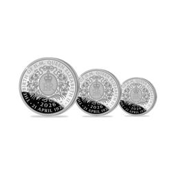 The NEW Centenary of Queen Elizabeth II Solid Silver Proof Coin Collection (JB)