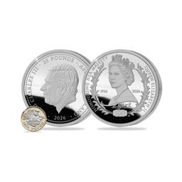 The NEW Centenary of Queen Elizabeth II Fine Silver Proof 5oz Coin (SD)