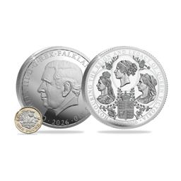 The NEW Queen Victoria Fine Silver Proof 5oz Coin (TM)