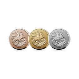 The NEW 2026 St George & the Dragon Enhanced Reverse Proof £5 Coin Collection