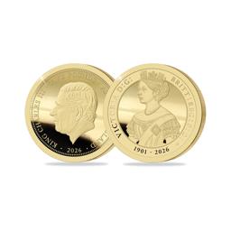 The NEW Queen Victoria Pure Gold Proof £5 Coin