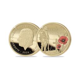 The NEW 2026 Remembrance Day Solid Gold Proof Coin